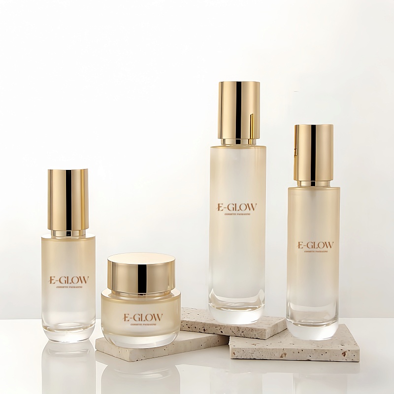 Luxury Skincare Packaging - 【С индивидуальным логотипом】1 шт. Стеклянная бутылка