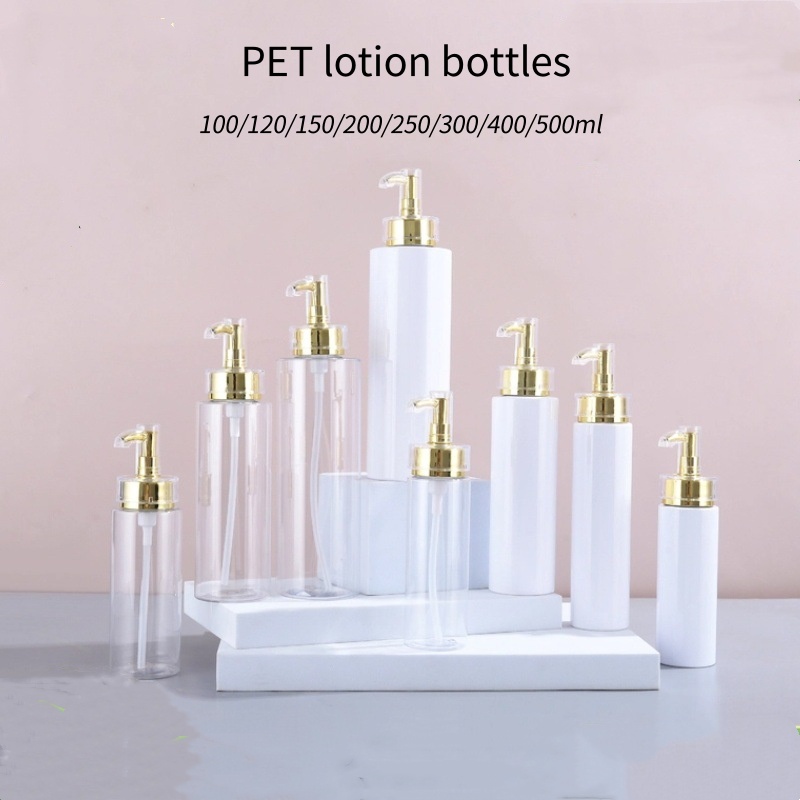Luxury Skincare Packaging - 10/20 шт., 100-500 мл, ПЭТ-бутылка для