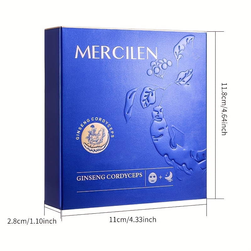 MERCILEN Маска для лица с жень – обзор и цена Luxury Skincare Aesthetic