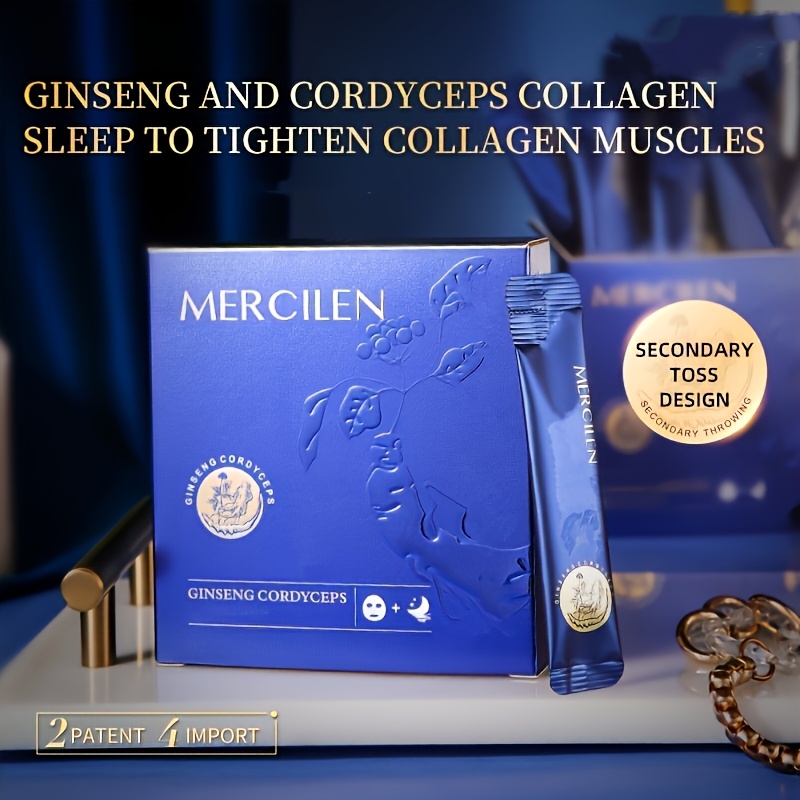 MERCILEN Маска для лица с жень – обзор и цена Luxury Skincare Aesthetic